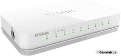 Коммутатор D-Link DGS-1008A/F1A 8G неуправляемый