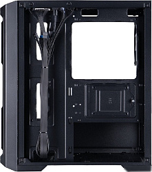 Корпус 1STPLAYER BULLET HUNTER H2 ARGB Black / mATX / 4x120mm ARGB fans / H2-BK-4F7