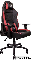 Кресло игровое Thermaltake U Comfort черный эко.кожа