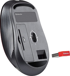 Мышка USB OPTICAL WRL GASSA MM-105 GRAY DEFENDER