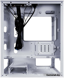 Корпус 1STPLAYER TRILOBITE T3-G White / mATX, TG / 4x 120mm LED fans inc. / T3-G-WH-4F1-W