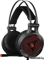 Наушники с микрофоном A4 G530 черный/серый 1.8м мониторы оголовье