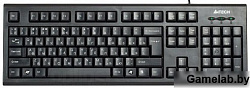Клавиатуры* Клавиатура + мышь A4 KR-8520D клав:черный мышь:черный USB