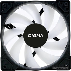Вентилятор Digma DFAN-FRGB1 120x120x25mm 3-pin 4-pin (Molex)23dB 125gr LED Ret