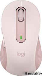 Мышь Logitech M650 Large розовый оптическая 4000dpi беспров. USB 5but (910-006391)