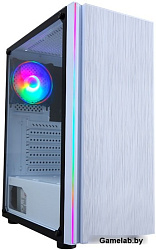 Корпус Formula CL-3302W RGB белый без БП ATX 2xUSB2.0 1xUSB3.0 audio bott PSU