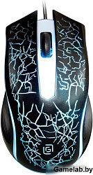 Мышь Oklick 395M черный оптическая (1500dpi) USB (2but)