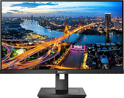МОНИТОР 27" PHILIPS 275B1/00 Black с поворотом экрана (IPS, 2560x1440, 75Hz, 4 ms, 178°/178°, 300 cd