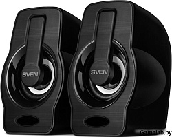 Колонки Sven 255 2.0 черный 6Вт
