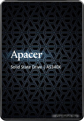 Apacer SSD PANTHER AS340X 240Gb SATA 2.5" 7mm, R550/W520 Mb/s, IOPS 80K, MTBF 1,5M, 3D NAND, Retail