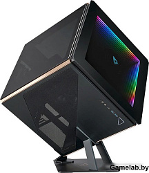 Корпус Azza Regis черный без БП ATX 4x120mm 2xUSB3.0 audio bott PSU