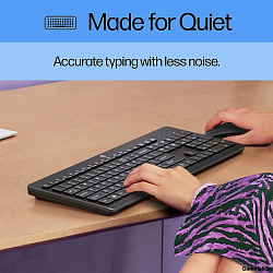 Keyboard HP 230 Wireless (Black) RUSS cons